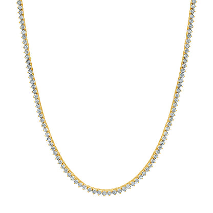 10KT 2.54-2.64CT D-NECKLACE "26inch"