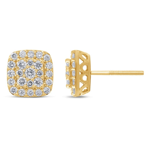 10K 0.72-0.78CT D-DARK EARRINGS