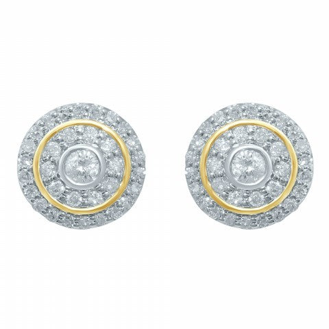 10K 0.24-0.27CT D-EARRING