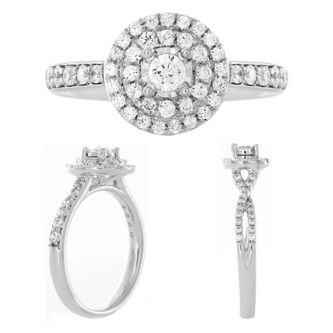 14K 1.70-0.73CT D-LADIES RINGS