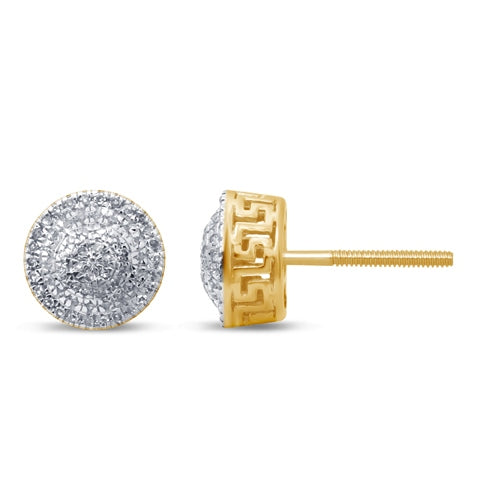 10K 0.24-0.26CT D-EARRING