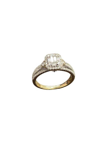 14K0.68 0.71CT D-LADIES RINGS