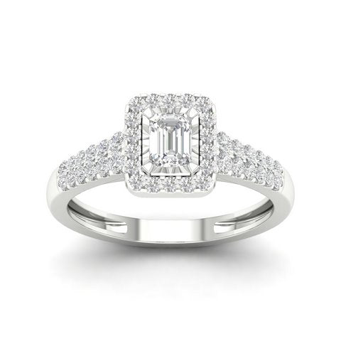 14K 0.50CT D-LADIES RING