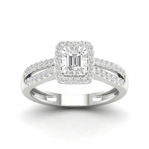 14K 0.50CT D-LADIES RINGS