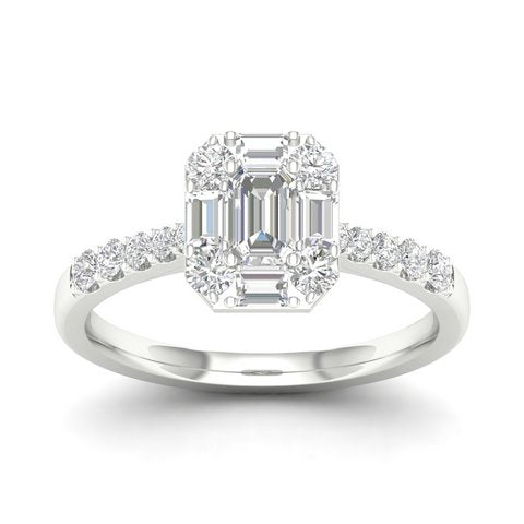14K 0.50CT D-LADIES RINGS
