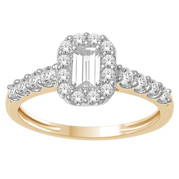 14K 0.75CT D-LADIES RINGS