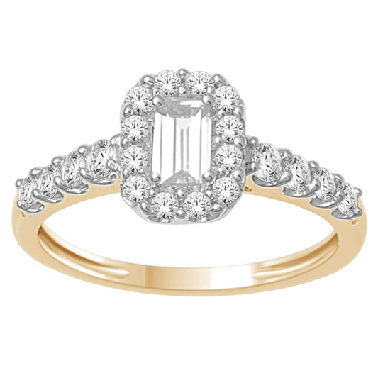 14K 0.75CT D-LADIES RINGS