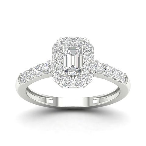 14KT 0.75CT D-LADIES RINGS