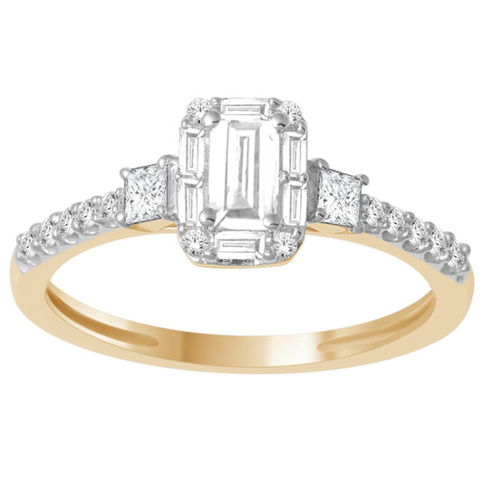 SPL PRICE: 14K 0.66CT D-LADIES RINGS