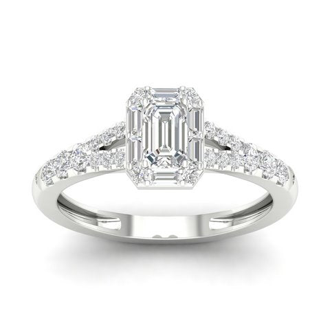 14K 0.66CT D-LADIES RINGS