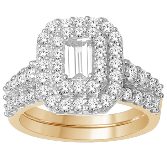 14KT 1.50CT D-LADIES RING (ONE BAND)