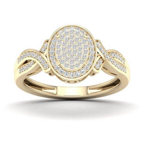 10K 0.25CT D-LADIES RINGS