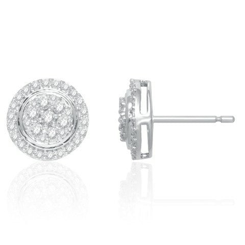 10K 0.48-0.52CT D-EARRINGS