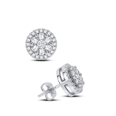 10K 0.48-0.52CT D-EARRINGS
