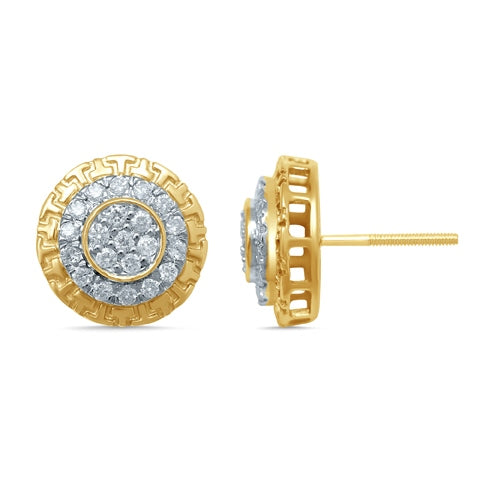 SPL PRICE: 10K 0.48-0.51CT D-DARK EARRINGS