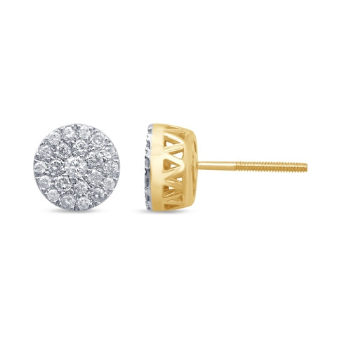 10K 0.48- 0.52CT D-EARRINGS