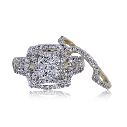 SPL PRICE: 14K 1.17-1.25CT D-LADIES RINGS