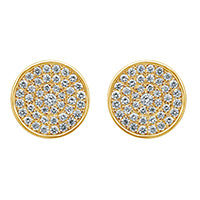 SPL PRICE: 10K 0.98- 1.02CT D-DARK EARRINGS