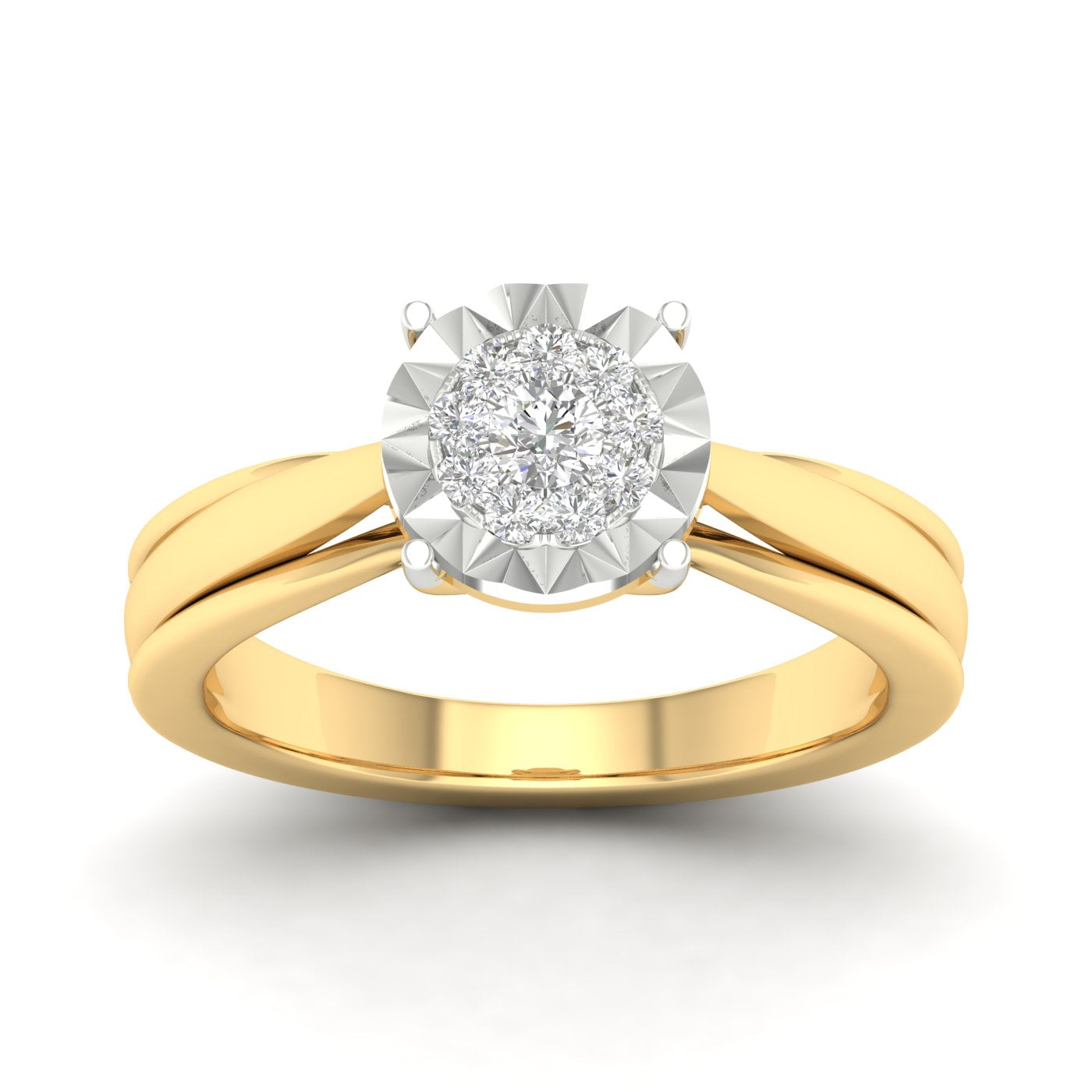 10K 0.20CT D-LADIES RINGS