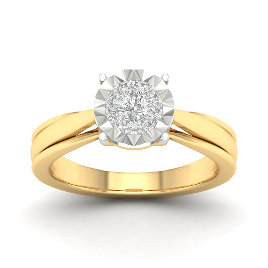 10K 0.20CT D-LADIES RINGS
