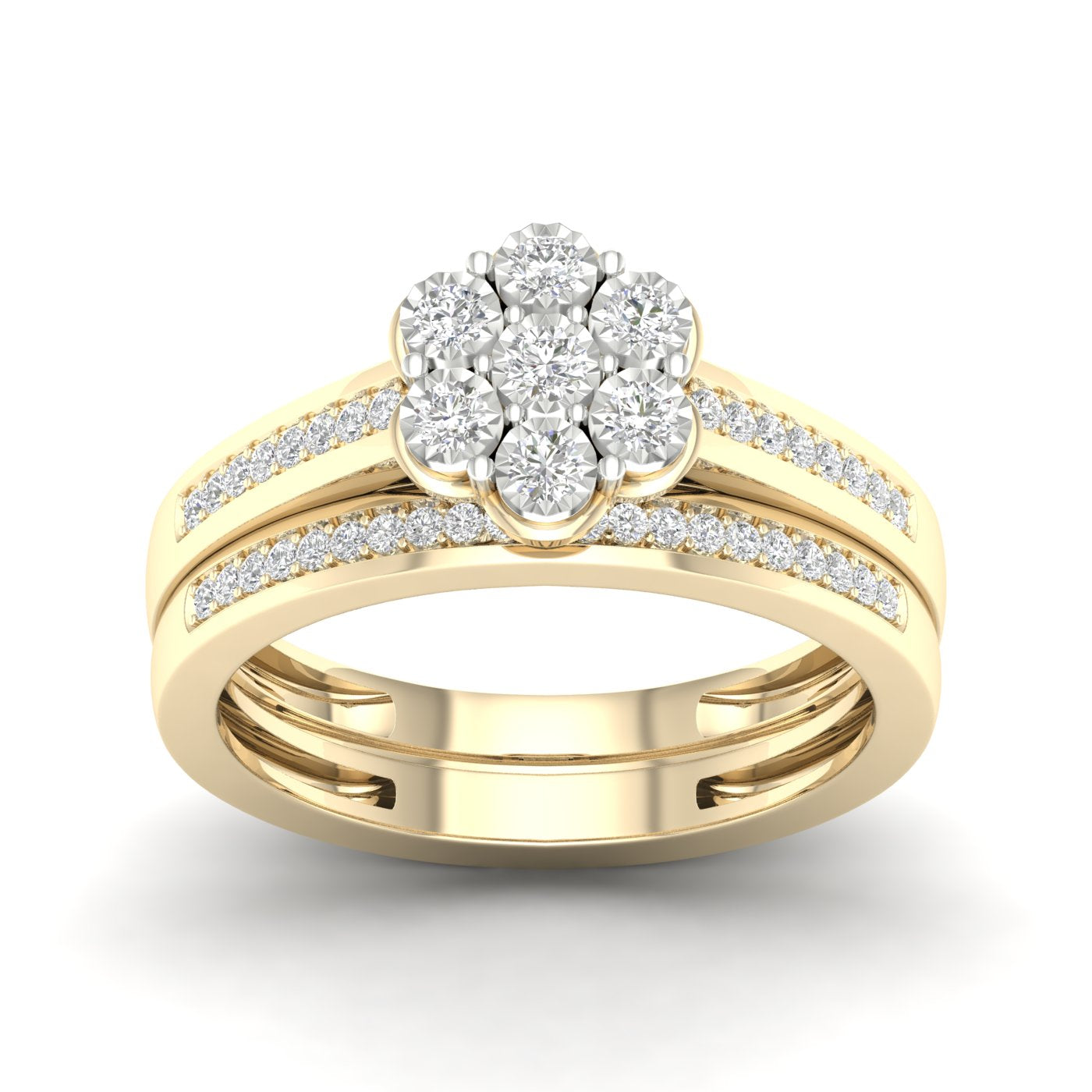 10K 0.25CT D-LADIES RINGS