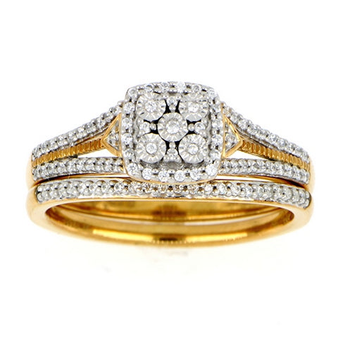 10K 0.25CT D-LADIES RINGS