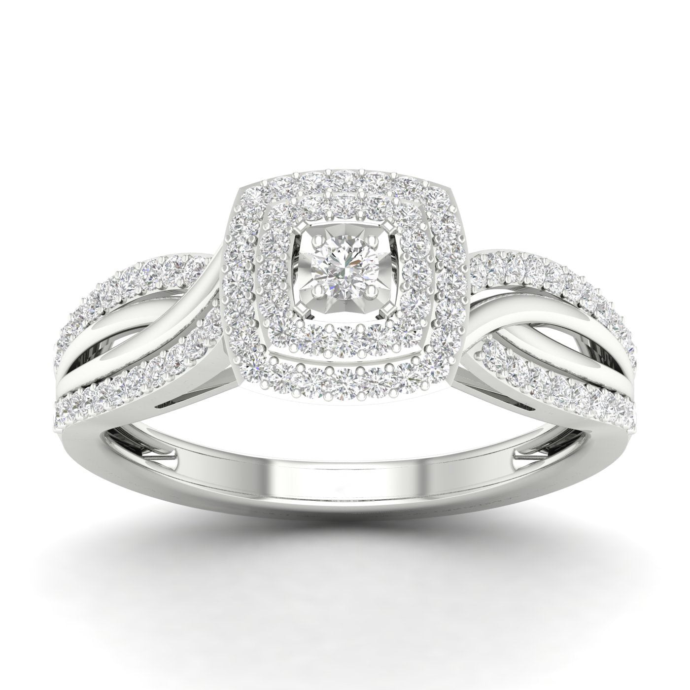 10K 0.33CT D-LADIES RINGS
