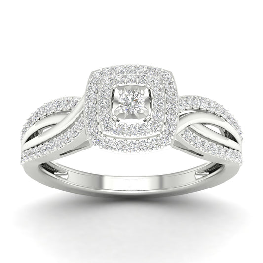 10K 0.33CT D-LADIES RINGS