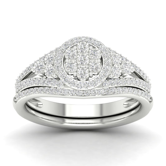 10K 0.33CT D-BRIDAL SET RDS