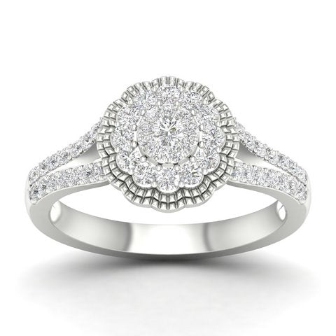 10K 0.50CT D-LADIES RINGS