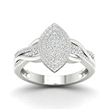 10K 0.25CT D-LADIES RINGS