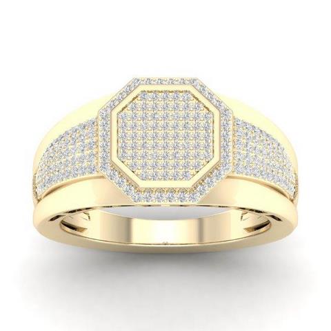 10K 0.56- 0.57CT D-MENS MICROPAVE RING