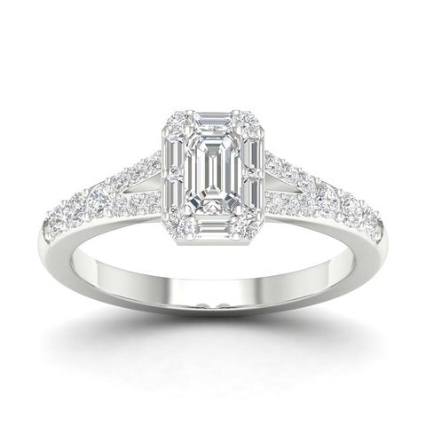 14K 0.66CT D-LADIES RINGS