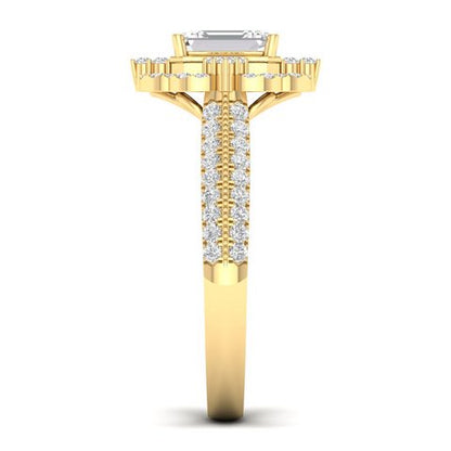 14K 0.88CT D-LADIES RINGS