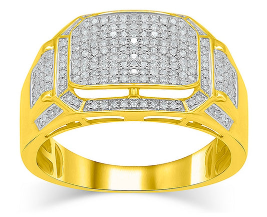 10K 0.54- 0.58CT D-MENS MICROPAVE RING