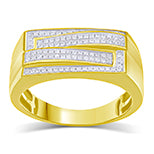 10K 0.29CT D-MENS MICROPAVE RING