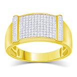 10K 0.42- 0.44CT D-MENS MICROPAVE RING