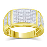 10K 0.50- 0.56CT D-MENS MICROPAVE RING