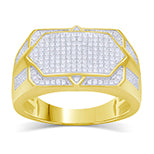 10K 0.58- 0.64 CT D-MENS MICROPAVE RING