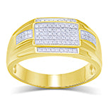 10K 0.24- 0.27CT D-MENS MICROPAVE RING