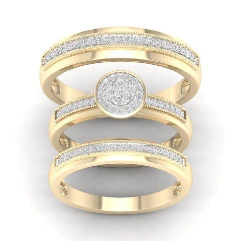 10K 0.25CT D-LADIES RINGS