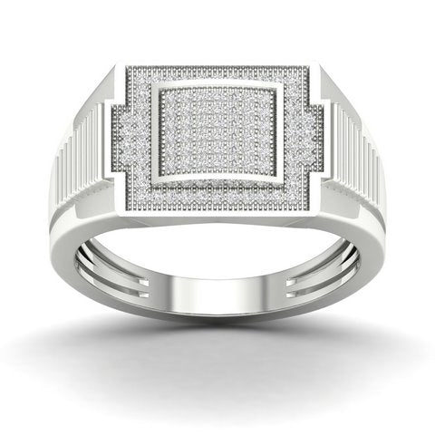 10K 0.25CT D-MENS MICROPAVE RING
