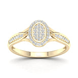 10K 0.10CT D-LADIES RINGS