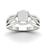 10K 0.25CT D-LADIES RINGS
