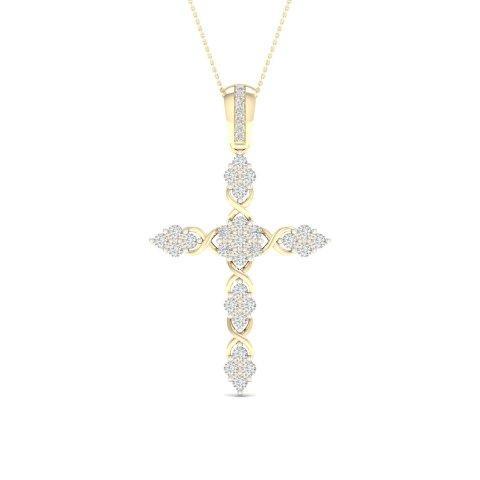 10K 0.08CT D-LADIES CHARMS