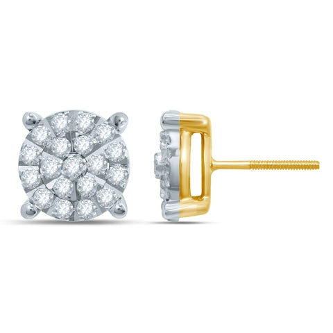 10K 0.97- 1.06CT D-EARRINGS