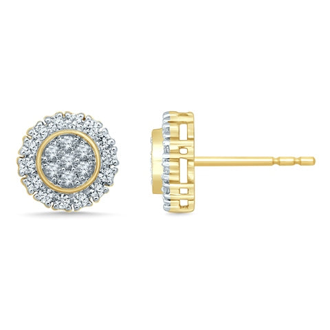 10K 0.49- 0.54CT D-EARRINGS