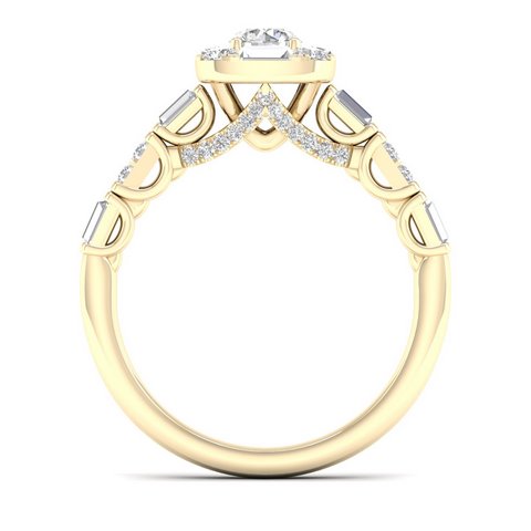 SPL PRICE: 14K 0.90CT D-LADIES RINGS