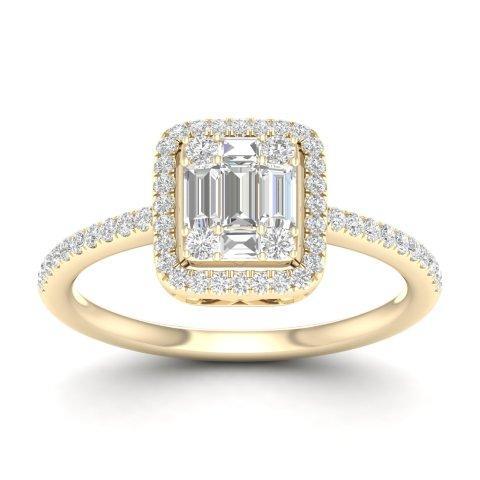 SPL PRICE 14KT 0.40CT D-LADIES RING