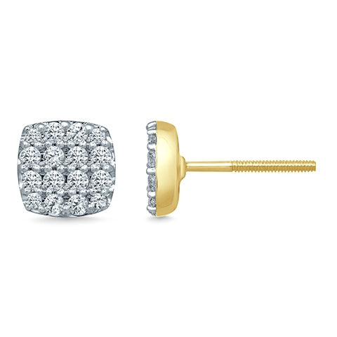 10K 0.47- 0.54CT D-EARRINGS